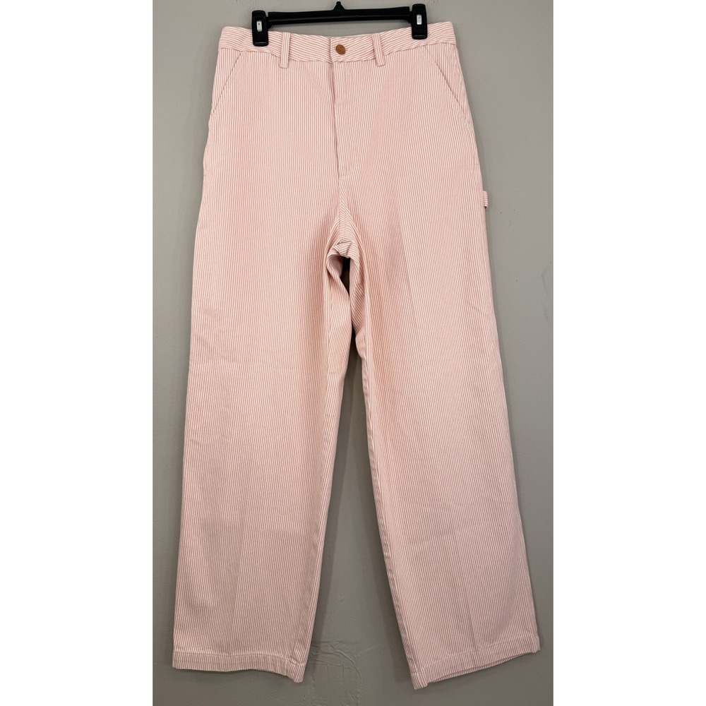 Wrangler Casey Jones Carpenter Pant Women's 31 Conductor Hickory Stripe Workwear